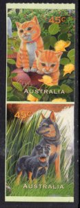 Australia 1564-1565 Cat Dog MNH VF