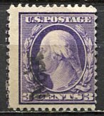 U.S.A.; 1908; Sc. # 333; Used Wmk. 191 Single Stamp