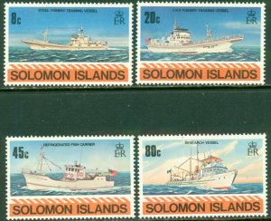 SOLOMON ISLANDS 421-4 MNH BIN $1.50