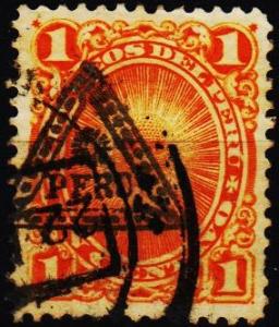 Peru. 1883 1c S.G.206 Fine Used