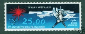 FSAT Scott C77 MNH** Terres Australes Abstract Airmail Stamp CV$10
