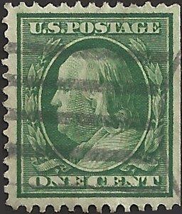 # 331 USED GREEN BEN FRANKLIN