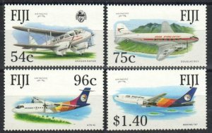 Fiji Stamp 653-656  - Air Pacific, 40th anniversary