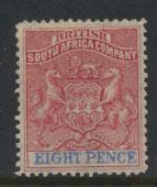 British South Africa Company / Rhodesia  SG 23 Mint Hinged