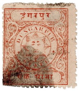 (I.B) India (Princely States) Revenue : Dungarpur State Duty 1a