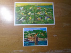 Grenada  #  2204-05   MNH  Birds