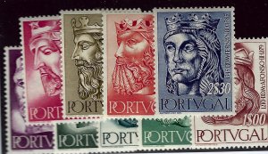 Portugal SC#804-812 Mint F-VF SCV$39.05...A Wonderful Country!