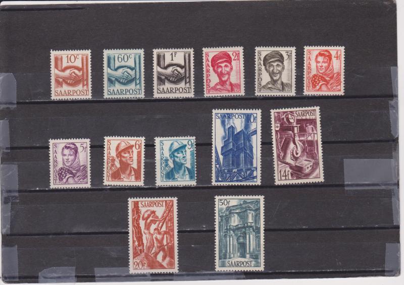 Saar 188-200 MNH