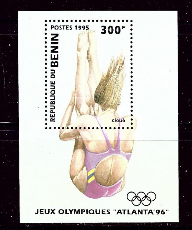 Benin 740 MNH 1995 Olympics S/S