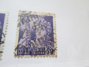 Italian Socialist Republic #27 used  2024 SCV = $0.25