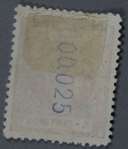 Spanish Guinea #14 Used Fine/VF Good Color w/ Date 9 SETT 190? HRM