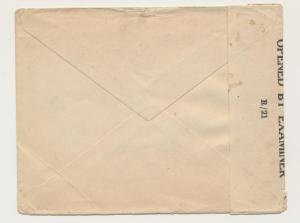 KUT (BRITISH) MWANZA TO CANADA 1944 CENSOR COVER, POSTED IN N.RHODESIA(SEE BELOW