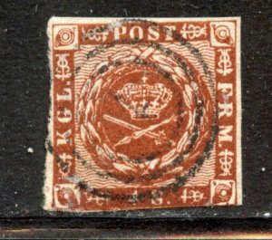 Denmark # 4, Used.