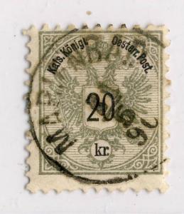 AUTRICHE / AUSTRIA 1890  MARIENBAD  (gEj Klein 2902c) /Mi.48 p.10