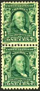 U.S. #300 USED PAIR