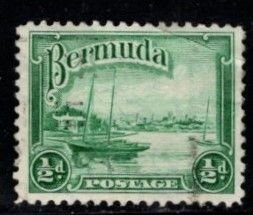 Bermuda - #105 Hamilton Harbor - Used