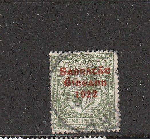 Ireland Opts 1922 Type 5, 9d Used SG 61