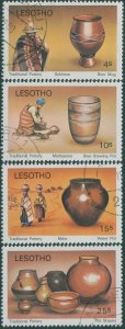 Lesotho 1980 SG418-421 Pottery set FU