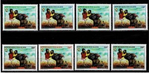 1999 Togo - Mi. A2980 - 2983 40th Anniversary Joint Issue Council Agreement-