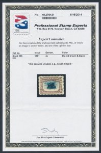 #296 XF OG NH WITH PSE CERT