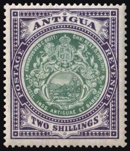 Antigua - Scott 38 - Mint-Hinged - Pencil Marks on Back