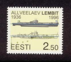 Estonia Sc# 302 MNH Submarine Lembit