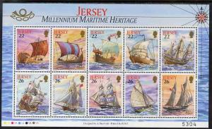 Jersey 2000 \'The Stamp Show 2000\' - Maritime Heritage p...