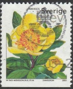 Sweden, #2417c Used From 2001