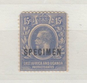 East Africa & Uganda KGV 1925 15c Specimen MLH JK2685