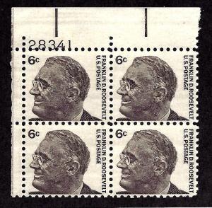 1284 Mint,OG,NH... Plate Block of 4... SCV $1.00