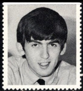 1964 US Poster Stamp Paul McCartney Unused No Gum