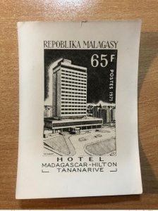 1971 Madagascar - Hilton Tananarive Hotel Publicity Essay Photo Proof-