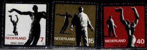 Netherlands Scott 432-434 MNH** WW2 Resistance movement set