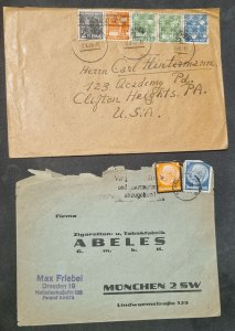 germany 9 covers 1930s' - great items!!! #713