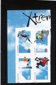 3321-3324 Extreme Sports, MNH UL-PB/4 (#V1111)