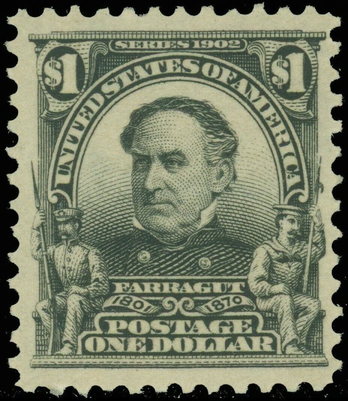 US SCOTT #311, $1.00 High Value, Mint-VF-OG-LH, PF Certificate! (DK-7-5-21)