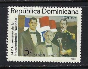 DOMINICAN REPUBLIC 932 VFU FLAG V374-8