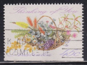 Australia 1234 Basket of Wildflowers 1992