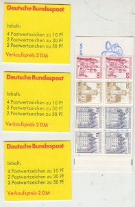 J44075 JL Stamps 4 germany mnh booklets #1231a