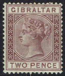 GIBRALTAR 1886 QV 2D