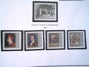 1981  Liechtenstein  MNH  full page auction