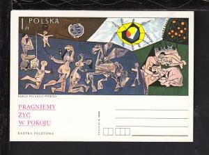 Poland Postal Card Unused