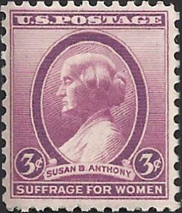 # 784 MNH - SCV-0.25 - SUSAN B. ANTHONY