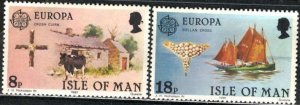 Isle of Man; 1981: Sc. # 191-192:  MNH Cpl. Set