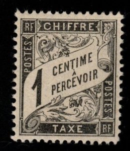 France Scott J11 MH* postage due