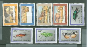 Norfolk Island #444-451 Unused Single (Complete Set)