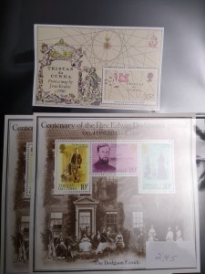 collection on pages Tristan da Cunha 1980-90 PT: CV $113