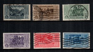 Italy 280 - 282 used cat $18.00