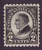  612 Harding Memorial mint single