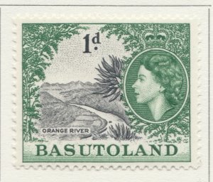 1954 BASUTOLAND 1d MH* Stamp A4P14F39731-